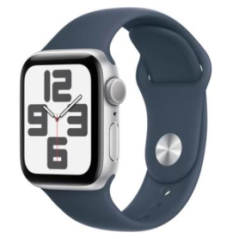 Montre Connectée Apple Watch Series SE GPS 44mm Argent Aluminium Avec Bracelet -… — Reconditionné Garanti 12 mois · Smarty Paris